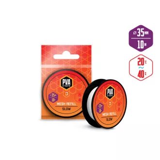   Delphin PVA n ́tastic tartalék háló 10 m 35 mm 35 mm széles lassan oldódás PVA utántöltő
