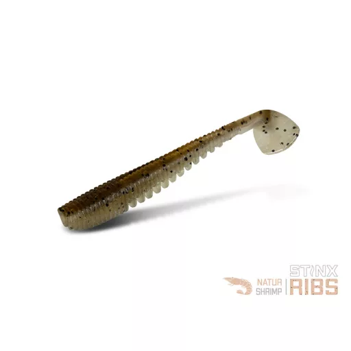Delphin B! StinxRIBS Shrimp JERKY 5 cm 20 db/csomag gumihal