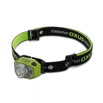   Delphin OXUS Zoom 5W 300lm 1200mAh 65 × 35 × 47 mm fejlámpa