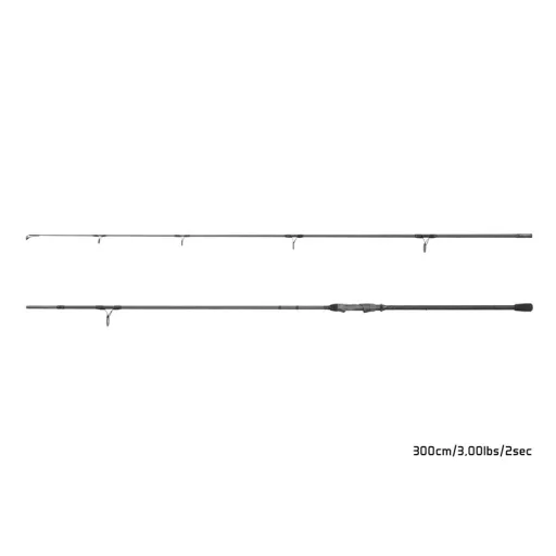 Delphin Opium BlacxCARP TechnoCORK 360 cm 2,75 lb 2 részes pontyozó horgászbot