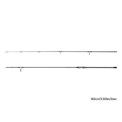 Delphin Opium BlacxCARP TechnoCORK 360 cm 2,75 lb 2 részes pontyozó horgászbot