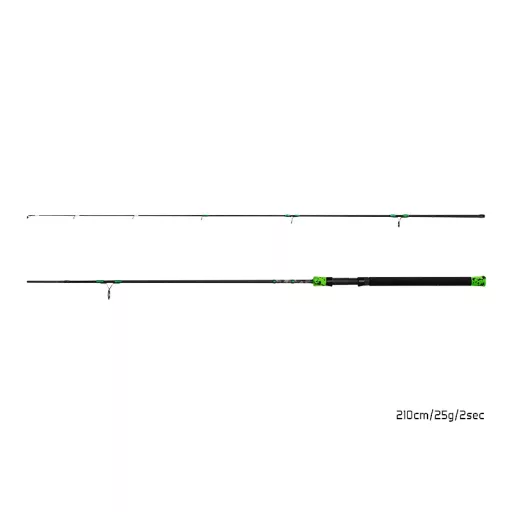 Delphin GreenCODE 210 cm 25 g 2 részes pergető horgászbot