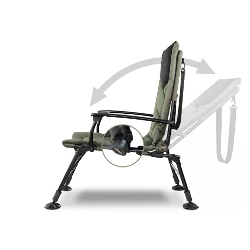 Delphin GrandX horgászszék kb. 150 kg