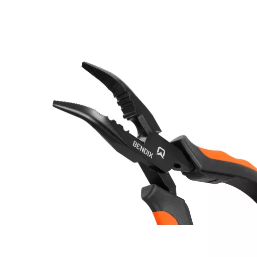 Delphin Bendix hajlított végű multifunkciós 16 cm fogó