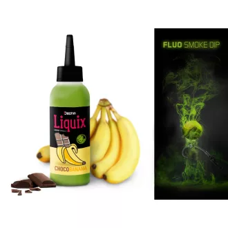   Delphin Fluo Dip D SNAX Liquix Csokoládé-banán 100 ml aromagél