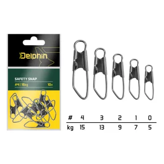 Delphin Biztonsági #4/15 kg biztonsági kapocs 10 db/csomag