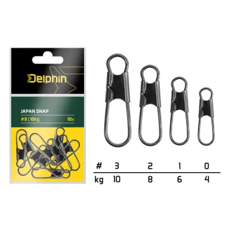 Delphin Japan #1/6 kg biztonsági kapocs 10 db/csomag