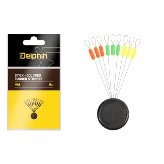 Delphin Stick Színes gumi M stopper