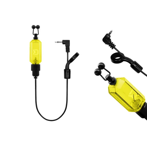 Delphin CUBIX Light fekete LED-es kapásjelző