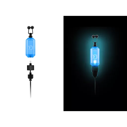 Delphin CUBIX Light lila LED-es kapásjelző