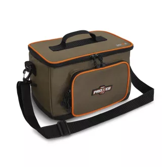   Delphin Proxes Easy + box XL + Box párnázott horgásztáska 30 × 26 × 20 cm
