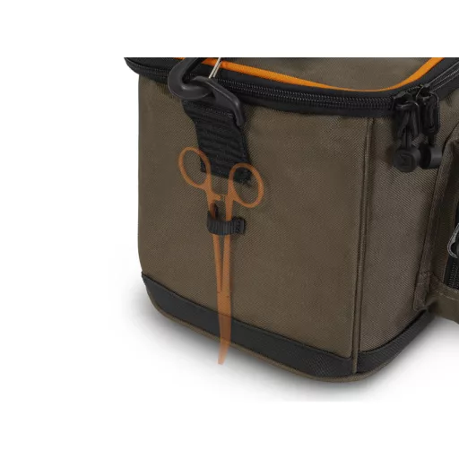 Delphin Proxes Easy + box XL + Box párnázott horgásztáska 30 × 26 × 20 cm