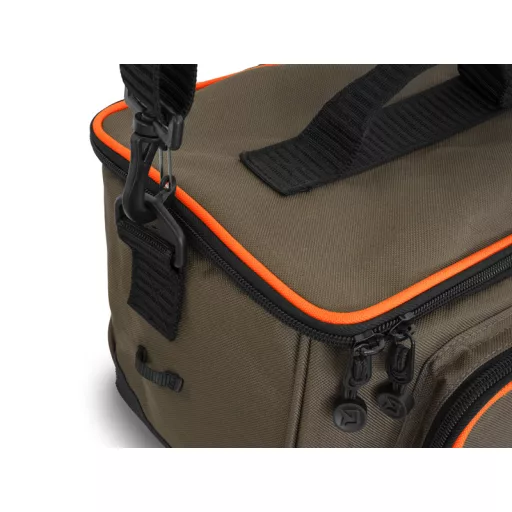 Delphin Proxes Easy + box XL + Box párnázott horgásztáska 30 × 26 × 20 cm
