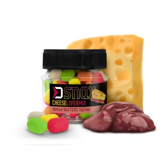   Delphin Mix D SNAX Waft Sajt Máj 10 × 7 mm 20 g wafter csali