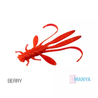   Delphin MANYA UVs nimfa BERRY 10,5 cm 5 db/csomag lágy műcsali