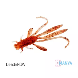   Delphin MANYA UVs nimfa DeadSNOW 10,5 cm 5 db/csomag lágy műcsali