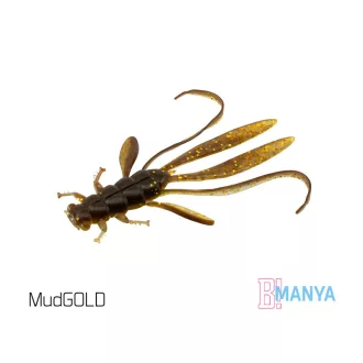   Delphin MANYA UVs nimfa MudGOLD 10,5 cm 5 db/csomag lágy műcsali