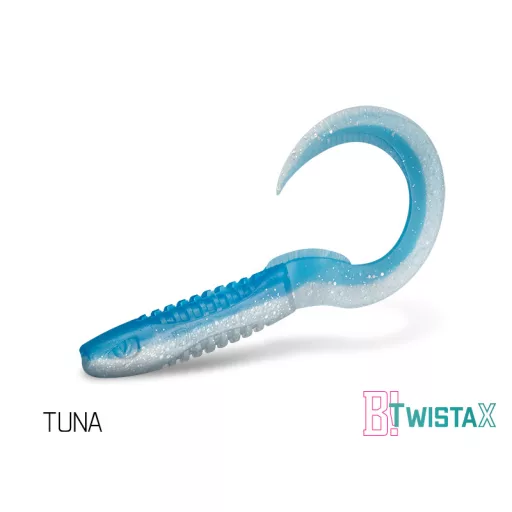 Delphin TwistaX Eeltail UVs REDFACE 15 cm 5 db/csomag twister