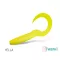 Delphin TwistaX Eeltail UVs YELLA 15 cm 5 db/csomag twister