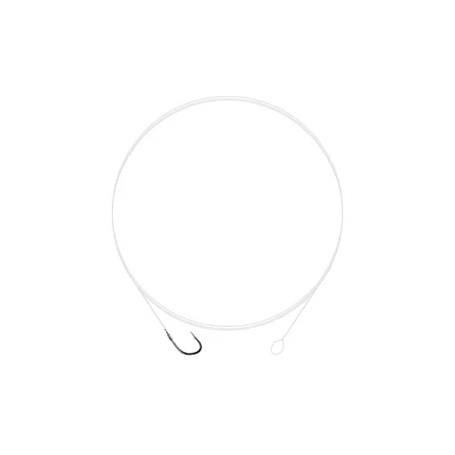 Delphin FDR LongRIG 100 cm 0,12 mm 14-es szakállas előkötött horog 8 db/csomag