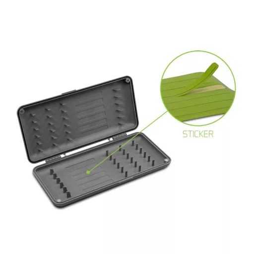 Delphin HardBOX Reaxe Method feeder előketartó 20 × 9,7 cm