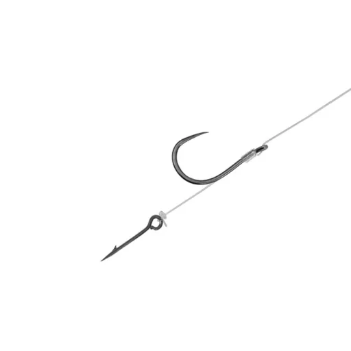 Delphin FLR Sting 12 cm 0,22 mm Sting 5 mm 12-es szakáll nélküli előkötött horog 6 db/csomag