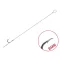 Delphin Proxi Sting 8 cm 0,1 mm Sting 5 mm 12-es szakállas előkötött horog 6 db/csomag