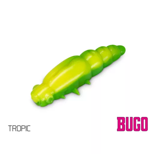 Delphin BUGO Cheese műlárva plasztik csali PINKY 4 cm 15 db/csomag lágy műcsali