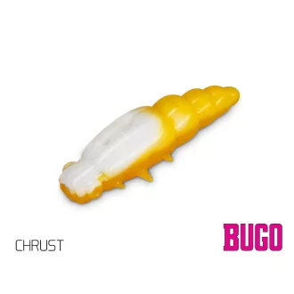   Delphin BUGO Cheese műlárva plasztik csali CHRUST 4 cm 15 db/csomag lágy műcsali