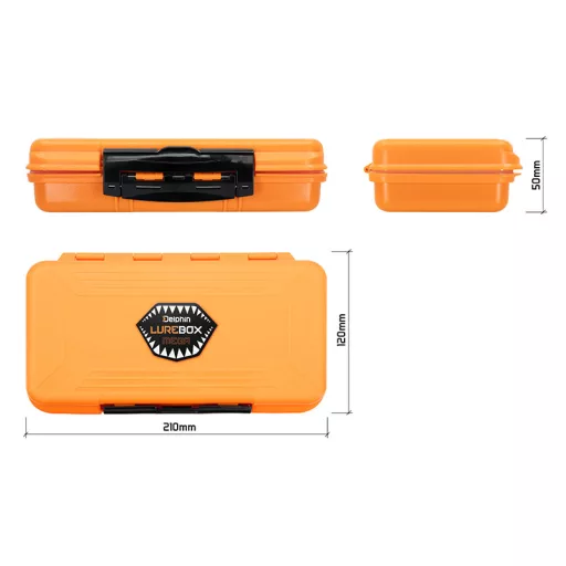 Delphin LureBOX QUICK 210 × 120 × 50 mm műcsalis doboz