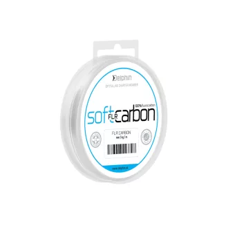  Delphin SOFT FLR CARBON 100% fluocarbon 0,405 mm 20 m 10,1 kg fluorocarbon zsinór