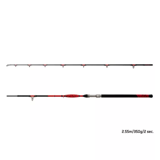 Delphin DANGER CatFISH 285 cm 350 g 2 részes harcsázó horgászbot