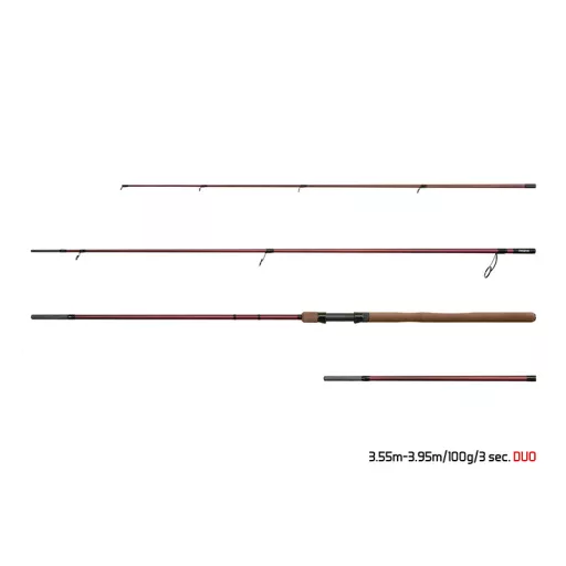 Delphin MAGMA LEGEND4RY Duo 355–395 cm 100 g 3 részes feeder horgászbot