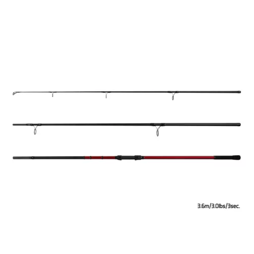 Delphin AMULET Carp 360 cm 3 lb 3 részes pontyozó horgászbot