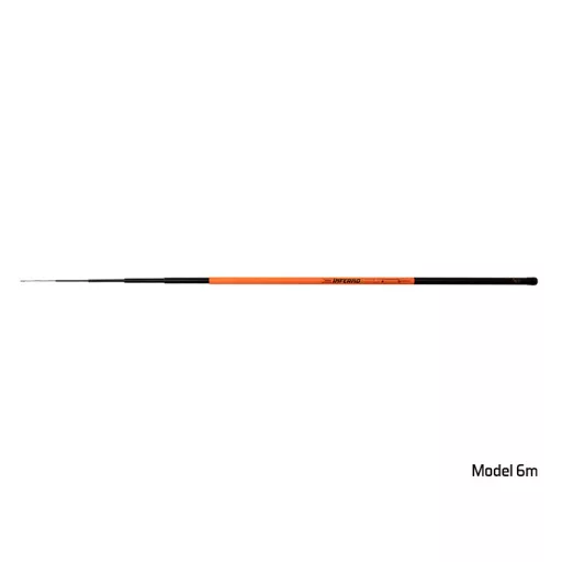 Delphin INFERNO Pole 500 cm 5 részes spiccbot