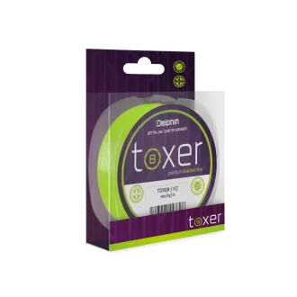   Delphin Toxer 0,23 mm 150 m 12,8 kg fluo zöld fonott főzsinór