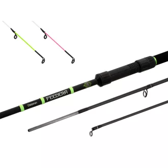   Delphin FEEDERA + 2 Spicc 330 cm 100 g 3 részes feeder horgászbot