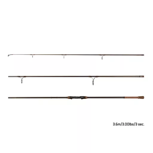 Delphin IMPALA Carp V3 360 cm 3 lb 3 részes pontyozó horgászbot