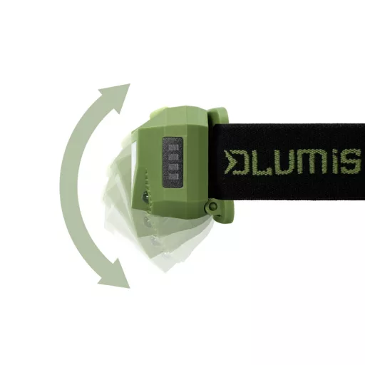 Delphin LUMIS 3W 220lm 1000mAh 6 × 4,2 × 3,2 cm fejlámpa