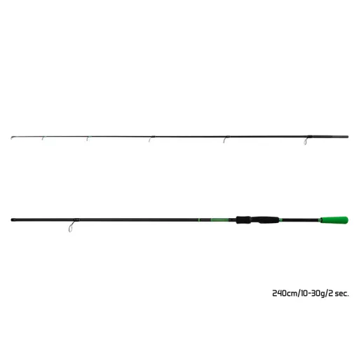 Delphin WASABI Spin NXT 210 cm 10–30 g 2 részes pergető horgászbot