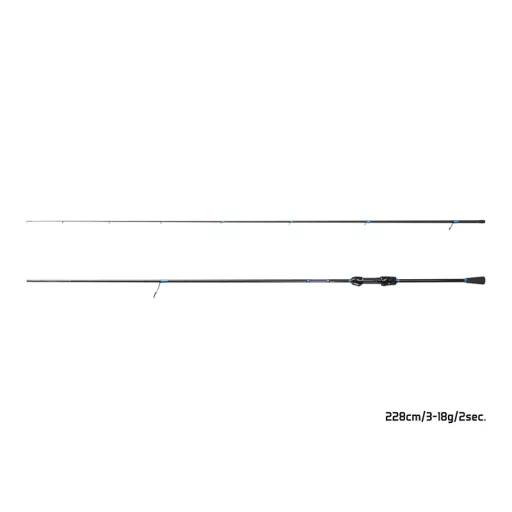 Delphin GraphiX 24T 185 cm 0,5–5 g 2 részes pergető horgászbot