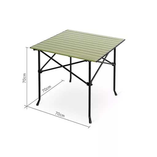 Delphin Összecsukható asztal Campsta 70 × 70 × 70 cm