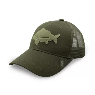 Delphin OutLINE Carp Trucker olívazöld UNI baseball sapka