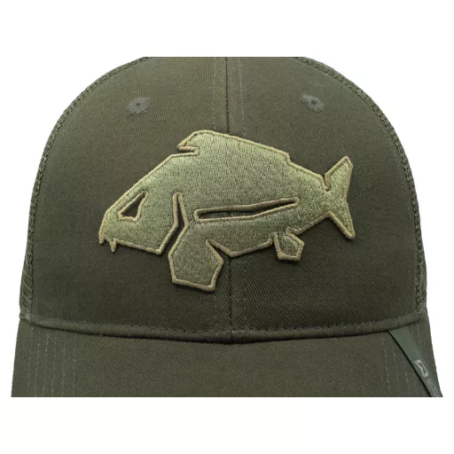 Delphin OutLINE Carp Trucker olívazöld UNI baseball sapka