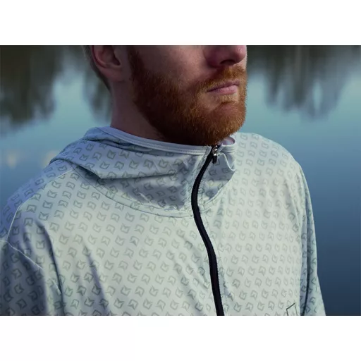 Delphin UV Armor 50+ kapucnis hosszú ujjú olívazöld póló 3XL