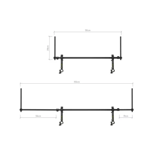 Delphin REAXE UniFIX Duo dupla bottartó adapter