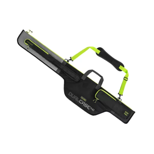 Delphin Reaxe DualCASE párnázott fekete/szürke/zöld botzsák 125 cm 2 rekeszes