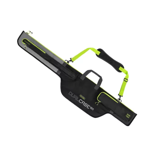 Delphin Reaxe DualCASE párnázott fekete/szürke/zöld botzsák 125 cm 2 rekeszes
