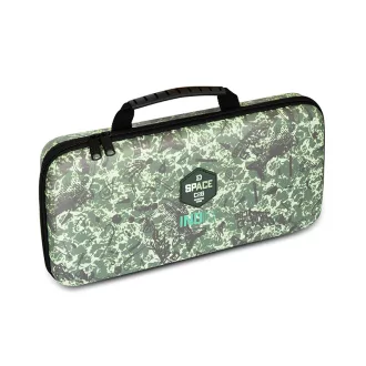   Delphin IndIQ Space C2 g terepszínű (zöld) kapásjelzőtartó táska 35 × 18 × 6 cm