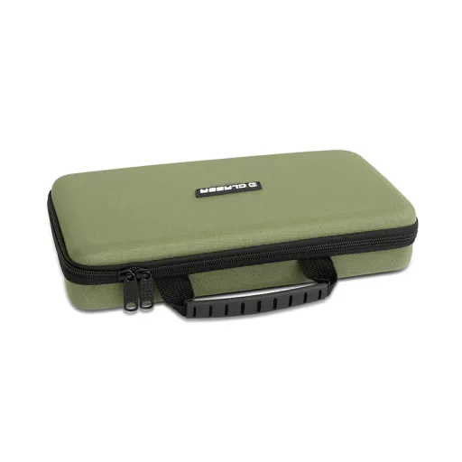 Delphin Classa HardCASE merevfalú sötétzöld szerelékes táska 30 × 17 × 6 cm